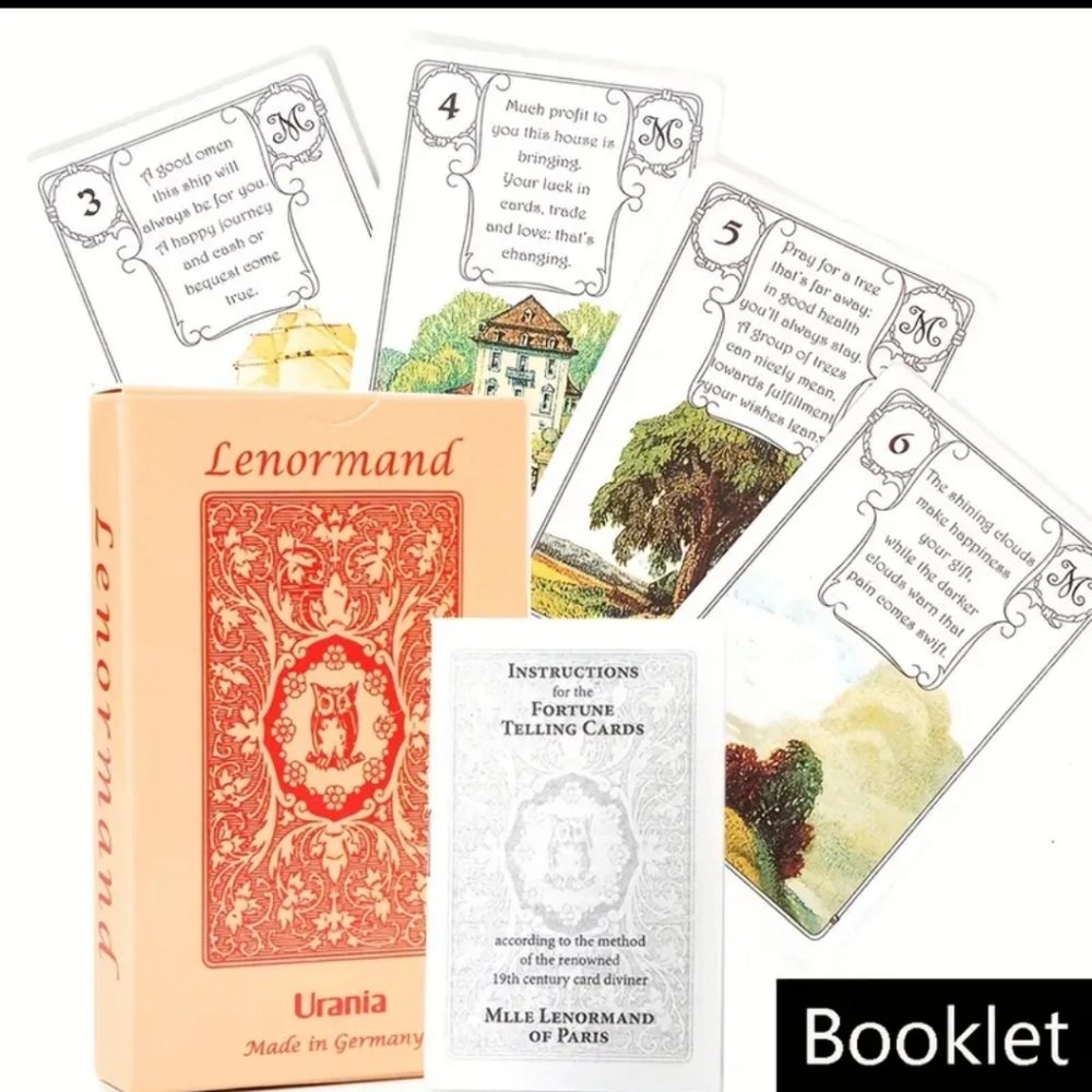 New Lenardmand Red Owl Deck with Guidebooklet